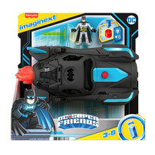 Încarcă imaginea în Galerie, Fisher Price Imaginext DC Super Friends Vehicul Batmobil Deluxe