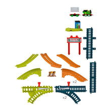 Încarcă imaginea în Galerie, Fisher Price Thomas Set de Joaca cu Locomotiva Push Along Percy si Accesorii