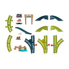 Încarcă imaginea în Galerie, Fisher Price Thomas Set de Joaca cu Locomotiva Push Along Thomas si Accesorii