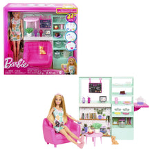 Încarcă imaginea în Galerie, Barbie Set Papusa si Ceainarie