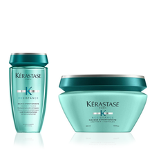 Încarcă imaginea în Galerie, Set Kerastase Resistance Extentioniste Sampon 250ml si Masca 200ml