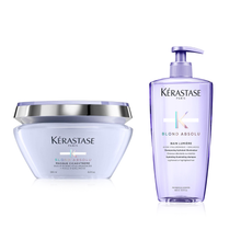 Încarcă imaginea în Galerie, Set Kerastase Blond Absolu Sampon 500ml si Masca 200ml