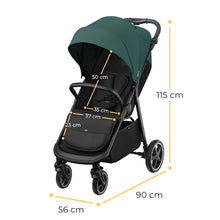 Încarcă imaginea în Galerie, Kinderkraft Carucior Sport Route Emerald Green