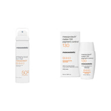 Încarcă imaginea în Galerie, Set Mesoestetic Spray Antiaging SPF 50+ 60ml si Protectie Solara SPF 130 50ml