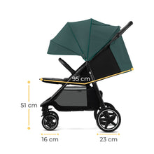 Încarcă imaginea în Galerie, Kinderkraft Carucior Sport Route Emerald Green