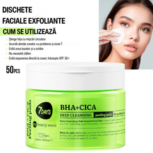 Încarcă imaginea în Galerie, 7DAYS Dischete Faciale Exfoliante MBW BHA+CICA Curatare Profunda 50buc