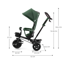 Încarcă imaginea în Galerie, Kinderkraft Tricicleta Copii Kinderkraft Aveo Mystic Green