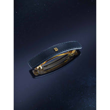 Încarcă imaginea în Galerie, Balmain Limited Edition Leather Barrette Cosmic Sapphire