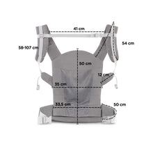 Încarcă imaginea în Galerie, Kinderkraft Marsupiu Ergonomic Huggy Grey