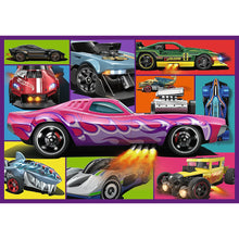 Încarcă imaginea în Galerie, Trfl Puzzle 4X250 Piese - Hot Wheels Masini de Curse