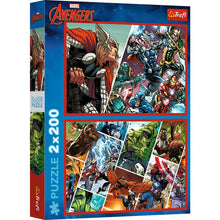 Încarcă imaginea în Galerie, Trfl Puzzle 2X200 Piese - Marvel Avengers Aparatorii Lumii