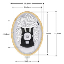 Încarcă imaginea în Galerie, Kinderkraft Leagan Electric 2 in 1 Lumi Grey