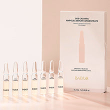 Încarcă imaginea în Galerie, Babor SOS Calming 7x2ml - Fiole Concentrate Calmante cu Bisabolol și Pantenol pentru Ten Sensibil și Reactiv cu Roșeață - Beauty Lounge