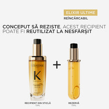 Încarcă imaginea în Galerie, Kerastase Elixir Ultime Huile Originale - Ulei de Par Rezerva 75ml