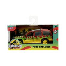 Încarcă imaginea în Galerie, Jada Toys Jurassic World Masinuta Metalica Ford Explore 1993