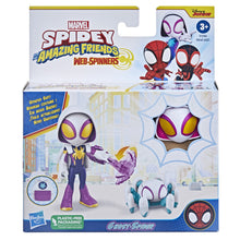 Încarcă imaginea în Galerie, Spider-Man Spidey Prietenii Extraordinari Set Figurina Ghost Spider 10cm si Accesorii