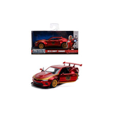 Încarcă imaginea în Galerie, Jada Toys Masinuta Metalica Iron Man 2016 Chevy Camaro SS