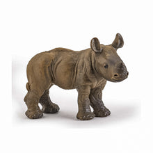Încarcă imaginea în Galerie, Papo Animale Salbatice Figurina Pui de Rinocer