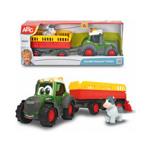 Încarcă imaginea în Galerie, Simba Baby Tractoras cu Remorca Pentru Animale cu Figurina Vacuta
