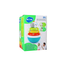 Încarcă imaginea în Galerie, Hola Hopa Mitica Roly Poly Unicorn cu Inele Pentru Stivuit