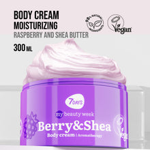 Încarcă imaginea în Galerie, 7DAYS Crema de Corp Aromaterapie Fructe de Padure si Shea 250ml