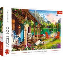 Încarcă imaginea în Galerie, Trfl Puzzle 500 Piese - Cabana din Munti