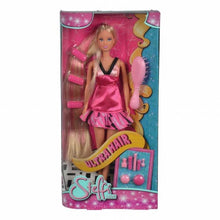 Încarcă imaginea în Galerie, Steffi Love Steffi cu Par Lung si Rochita Roz Inchis