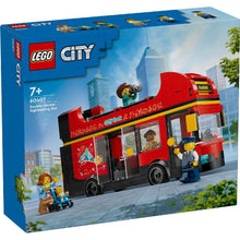Încarcă imaginea în Galerie, Lego City Autobuz Turistic Rosu cu Etaj