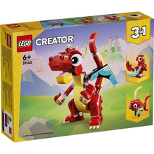 Încarcă imaginea în Galerie, Lego Creator 3In1 Dragon Rosu