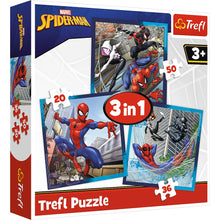 Încarcă imaginea în Galerie, Trfl Puzzle 3In1 Disney Marvel Spiderman