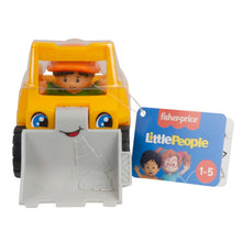 Încarcă imaginea în Galerie, Fisher Price Little People Little People Vehicul Buldozer 10cm