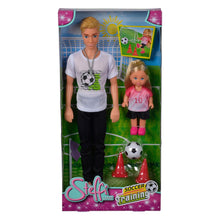 Încarcă imaginea în Galerie, Steffi Love Set Papusi Kevin si Evi Set o Ora de Antrenament