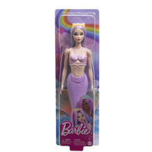Încarcă imaginea în Galerie, Barbie Dreamtopia Papusa Sirena cu Par Mov si Coada Mov