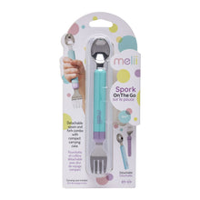 Încarcă imaginea în Galerie, Melii Set Lingurita-Furculita Blue and Purple