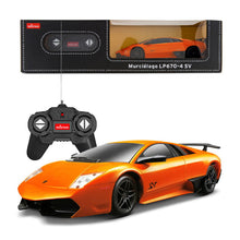 Încarcă imaginea în Galerie, Rastar Masina cu Telecomanda lamborghini Murcielago Lp670 Portocaliu