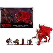 Încarcă imaginea în Galerie, Jada Toys Set 5 Nano Figurine din Metal Dungeons Dragons 4cm