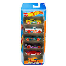 Încarcă imaginea în Galerie, Hot Wheels Vehicule Set 5 Masini Track Builder