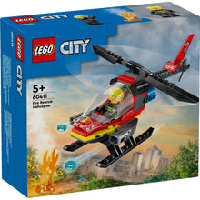 Încarcă imaginea în Galerie, Lego City Elicopter de Pompieri