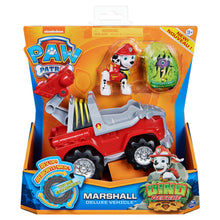Încarcă imaginea în Galerie, Paw Patrol Set Vehicul cu Catelus Marshall si Figurina Dino Surpriza