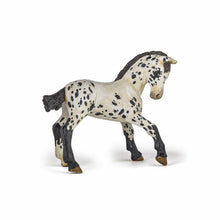 Încarcă imaginea în Galerie, Papo Rase de Cai si Ponei Figurina Manz Appaloosa Negru