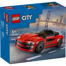 Încarcă imaginea în Galerie, Lego City Masina Sport Rosie