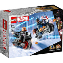 Încarcă imaginea în Galerie, Lego Super Heroes Motocicletele lui Black Widow si Captain America