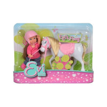 Încarcă imaginea în Galerie, Steffi Love Set Papusica Evi cu Calut Alb