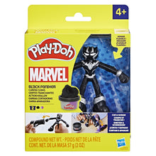 Încarcă imaginea în Galerie, Play-Doh Marvel Figurina Flexibila cu Accesorii Black Panther 10Cm