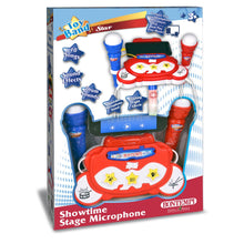 Încarcă imaginea în Galerie, Bontempi Microfon Dublu Albastru