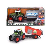 Încarcă imaginea în Galerie, Dickie Fendt Tractor cu Remorca