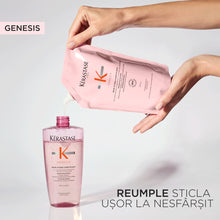 Încarcă imaginea în Galerie, Kerastase Genesis Bain Hydra-Fortifiant - Rezerva Sampon Pentru Par Gras Subtiat 500ml