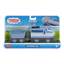 Încarcă imaginea în Galerie, Fisher Price Thomas Locomotiva Motorizata Kenji cu Vagon