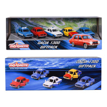 Încarcă imaginea în Galerie, Majorette Set 5 Masinute Metalice Dacia 1300 7.5cm