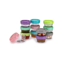 Încarcă imaginea în Galerie, Melii Set 12 Recipient Sticla Pentru Hrana Bebe 59ml